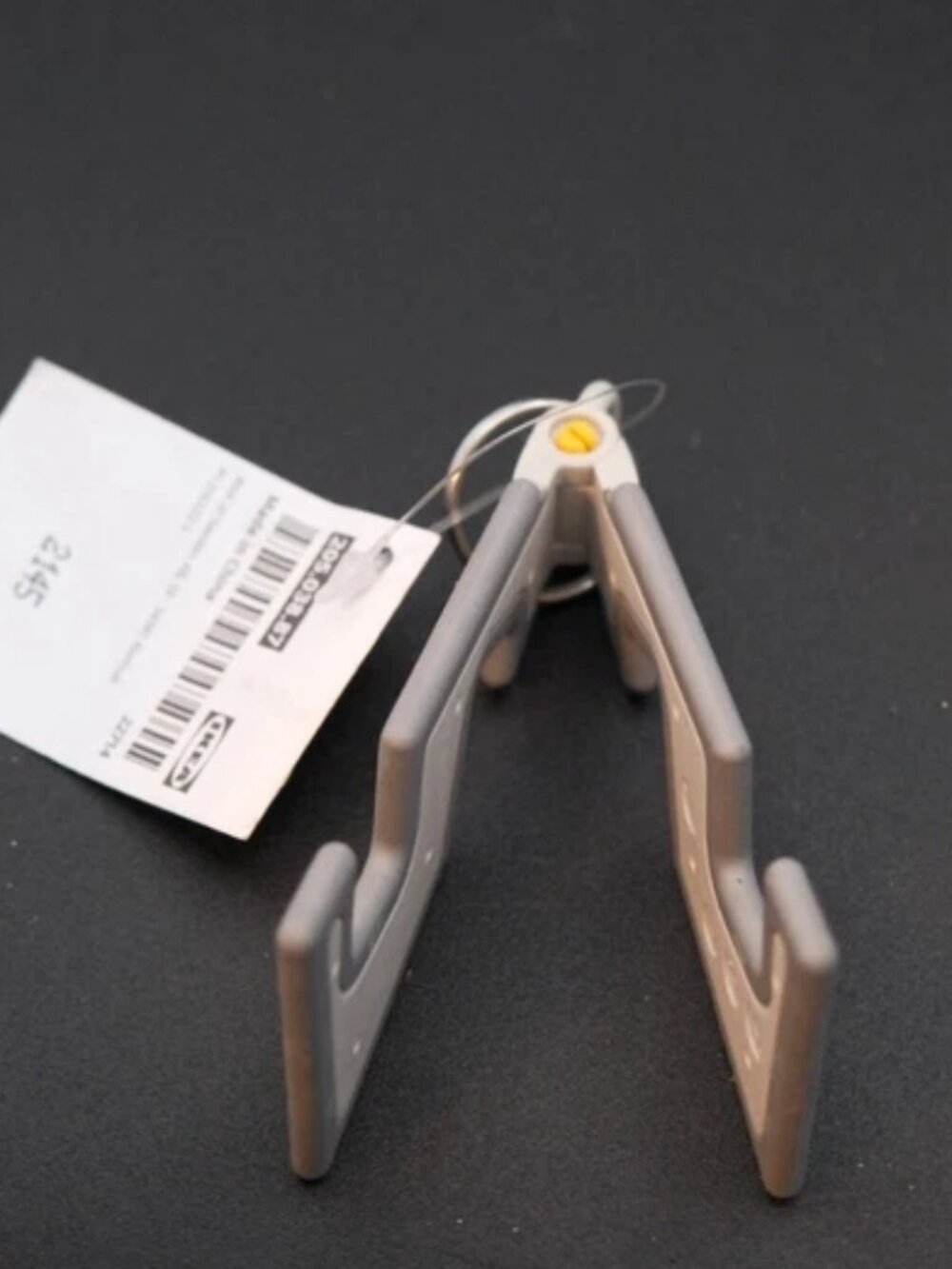 YUPPIENALLE 205.038.87 Holder for mobile phone, gray